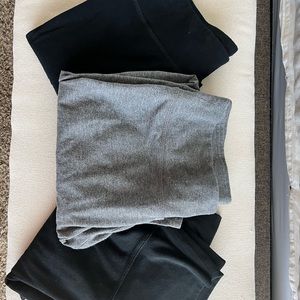 Aerie Leggings Bundle (2 Black, 1 Grey)